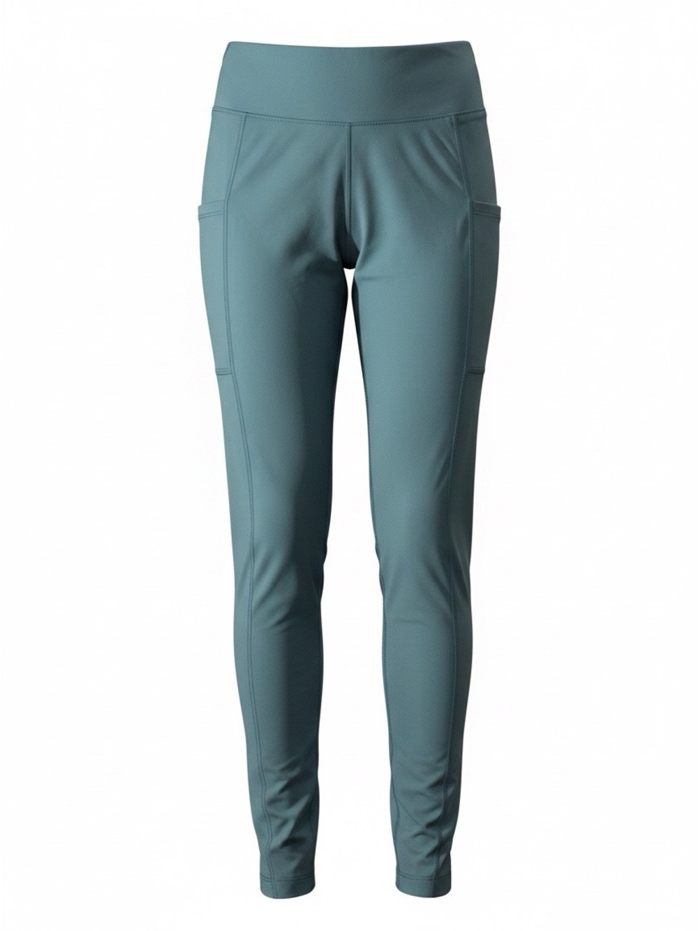 Aeropostale High-Waist Performance Leggings - Teal Green